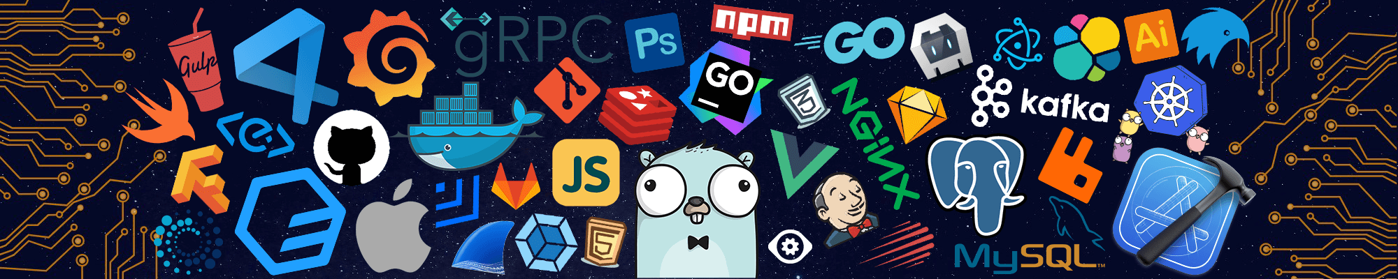 Cover background with featured photo