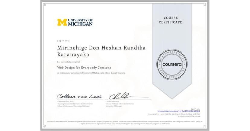 Web Design for Everybody Capstone